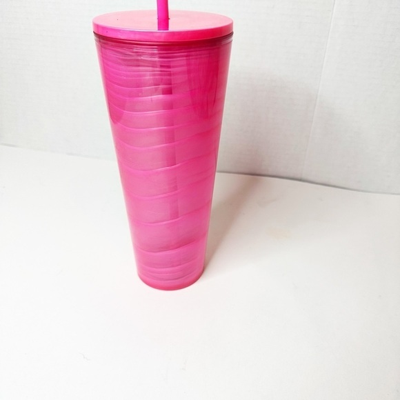 🩷 Bubble Gum Marble Venti 24oz Cold Cup Tumbler ☆》NWT《☆ - Picture 5 of 8